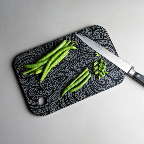 Engraved Black Cutting Board